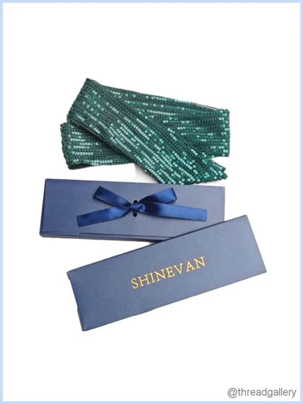Sparkly Sequin Skinny Scarf Neck Tie Belt Versatile Sash